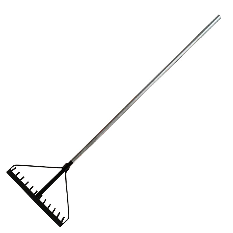 RYKER RAKE SCC022-RK BLACK GALVANIZED IRON TUBE, SQUARE BAR TEETH HEAVY DUTY 12 TEETH